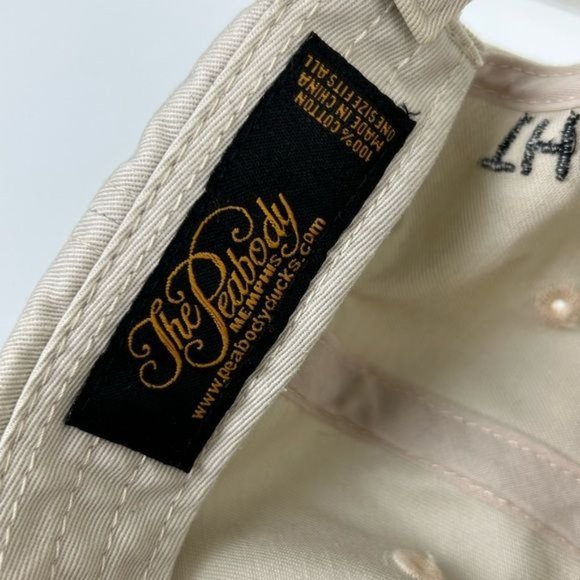 The Peabody Memphis Tennessee Duck Embroidered Hat - Picture 12 of 15
